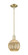 Arcadia One Light Mini Pendant in Antique Brass (405|716-1S-AB-G458-7ME)