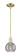 Arcadia One Light Mini Pendant in Antique Brass (405|716-1S-AB-G1213-6SM)
