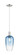 Arcadia One Light Mini Pendant in Brushed Satin Nickel (405|716-1P-SN-G484-7SB)