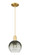 Arcadia One Light Mini Pendant in Satin Gold (405|716-1P-SG-G483-8SL)