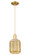 Arcadia One Light Mini Pendant in Satin Gold (405|716-1P-SG-G460-7ME)
