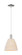 Arcadia One Light Mini Pendant in Polished Nickel (405|716-1P-PN-NBD-9-NAT)