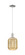Arcadia One Light Pendant in Polished Nickel (405|716-1P-PN-G460-7ME)