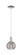 Arcadia One Light Mini Pendant in Polished Nickel (405|716-1P-PN-G1213-6SM)
