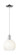 Arcadia One Light Mini Pendant in Polished Chrome (405|716-1P-PC-G483-8OP)