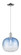 Arcadia One Light Mini Pendant in Polished Chrome (405|716-1P-PC-G481-10SB)