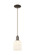 Arcadia One Light Mini Pendant in Oil Rubbed Bronze (405|716-1P-OB-G559-12GWH)