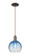 Arcadia One Light Mini Pendant in Oil Rubbed Bronze (405|716-1P-OB-G483-8SB)