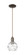 Arcadia One Light Mini Pendant in Oil Rubbed Bronze (405|716-1P-OB-G1213-6CL)