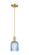Arcadia One Light Mini Pendant in Champagne Bronze (405|716-1P-CB-G559-5BL)