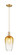 Arcadia One Light Mini Pendant in Champagne Bronze (405|716-1P-CB-G484-7AM)
