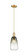 Arcadia One Light Mini Pendant in Champagne Bronze (405|716-1P-CB-G480-6SL)