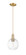Arcadia One Light Mini Pendant in Champagne Bronze (405|716-1P-CB-G458-7CL)