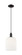 Arcadia One Light Mini Pendant in Matte Black (405|716-1P-BK-G559-8GWH)