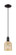 Arcadia One Light Mini Pendant in Matte Black (405|716-1P-BK-G559-5ME)