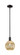 Arcadia One Light Pendant in Matte Black (405|716-1P-BK-G458-7ME)