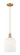 Arcadia One Light Mini Pendant in Brushed Brass (405|716-1P-BB-G559-8GWH)