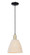 Arcadia One Light Mini Pendant in Black Antique Brass (405|716-1P-BAB-NBD-9-NAT)