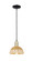 Arcadia One Light Mini Pendant in Black Antique Brass (405|716-1P-BAB-NBD2-75-NAT)
