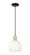 Arcadia One Light Mini Pendant in Black Antique Brass (405|716-1P-BAB-G483-8OP)