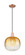 Arcadia One Light Mini Pendant in Antique Copper (405|716-1P-AC-G481-10AM)
