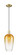 Arcadia One Light Mini Pendant in Antique Brass (405|716-1P-AB-G484-7AM)