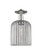 Arcadia One Light Semi-Flush Mount in Polished Nickel (405|716-1C-PN-G559-8SM)