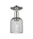 Arcadia One Light Semi-Flush Mount in Polished Nickel (405|716-1C-PN-G559-5SM)