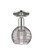 Arcadia One Light Semi-Flush Mount in Polished Nickel (405|716-1C-PN-G1213-6SM)