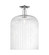 Arcadia One Light Semi-Flush Mount in Polished Chrome (405|716-1C-PC-G559-12CL)