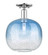 Arcadia One Light Semi-Flush Mount in Polished Chrome (405|716-1C-PC-G481-10SB)