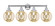 Edison Four Light Bath Vanity in Polished Chrome (405|616-4W-PC-G208-8)