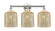 Edison Three Light Bath Vanity in Polished Nickel (405|616-3W-PN-G559-8ME)