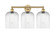 Edison Three Light Bath Vanity in Brushed Brass (405|616-3W-BB-G559-8CL)