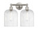 Edison Two Light Bath Vanity in Brushed Satin Nickel (405|616-2W-SN-G559-8SDY)