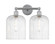 Edison Two Light Bath Vanity in Polished Chrome (405|616-2W-PC-G559-8SDY)