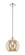 Edison One Light Mini Pendant in Polished Nickel (405|616-1S-PN-G128-12)