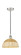 Edison One Light Mini Pendant in Polished Nickel (405|616-1P-PN-NBD2-12-NAT)