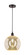 Edison One Light Mini Pendant in Oil Rubbed Bronze (405|616-1P-OB-G128-12)
