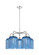 Ballston Five Light Chandelier in Polished Chrome (405|516-5CR-PC-G559-8BL)