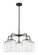Ballston Five Light Chandelier in Black Antique Brass (405|516-5CR-BAB-G559-8CL)