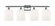 Ballston Four Light Bath Vanity in Polished Chrome (405|516-4W-PC-G559-8GWH)