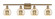 Ballston Four Light Bath Vanity in Brushed Brass (405|516-4W-BB-G128-6)