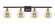 Ballston Four Light Bath Vanity in Black Antique Brass (405|516-4W-BAB-G128-6)