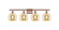 Ballston Four Light Bath Vanity in Antique Copper (405|516-4W-AC-G128-8)