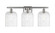 Ballston Three Light Bath Vanity in Brushed Satin Nickel (405|516-3W-SN-G559-8SDY)