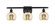 Ballston Three Light Bath Vanity in Matte Black (405|516-3W-BK-G128-6)