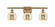 Ballston Three Light Bath Vanity in Brushed Brass (405|516-3W-BB-G128-6)
