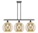 Ballston Three Light Island Pendant in Oil Rubbed Bronze (405|516-3I-OB-G128-12)