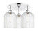 Ballston Three Light Semi-Flush Mount in Polished Chrome (405|516-3C-PC-G559-8SDY)